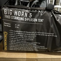 Browning Big horn 5 Man Tent, Never Even Opened 