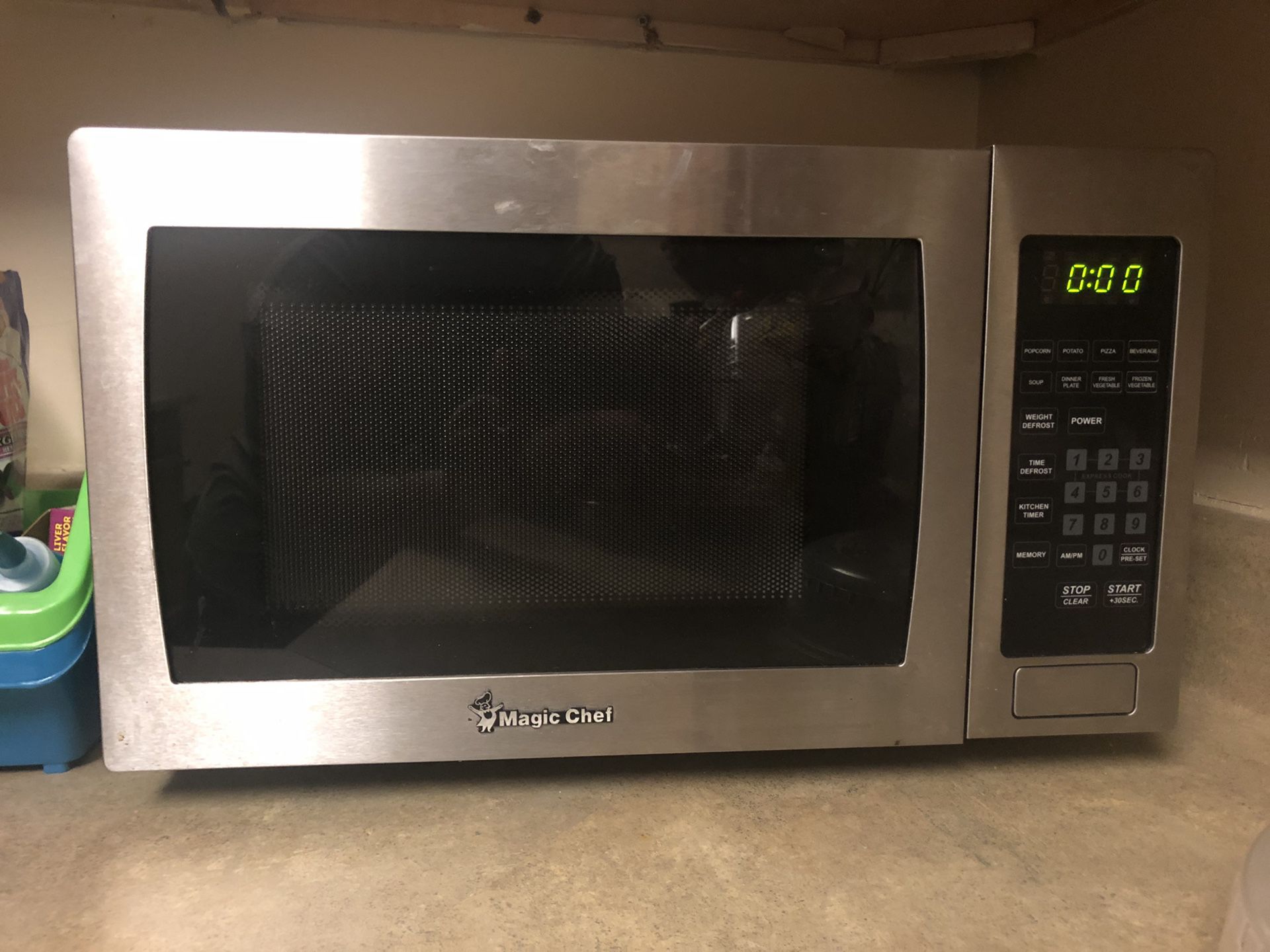 Microwave works but light needs replacing
