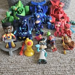Lot Of PJ Masks Toys