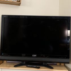 Large TV with Remote 