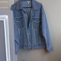 Sparkle Jean Jacket