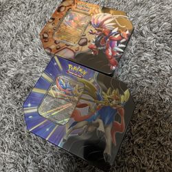 Pokemon Slashing Legends Tins
