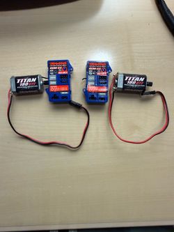 Trx4M motor and Esc