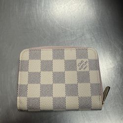 Louis Vuitton Damier Azur Zippy Coin Wallet 