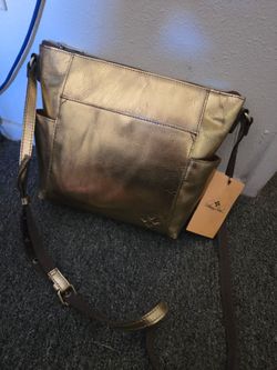 New Gold metallic purse
