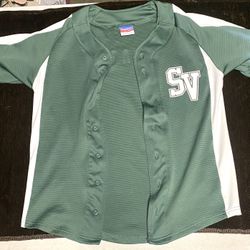 Champion Sierra Vista Baseball Jersey Green White 