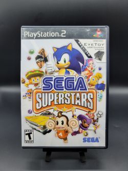 Playstation 2 Sega Superstars  ( Tested & Working  ) See Description 👀