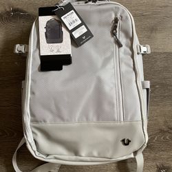 True Religion Brand Jeans Computer Grey Backpack