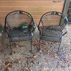 Wrought Iron Chairs
