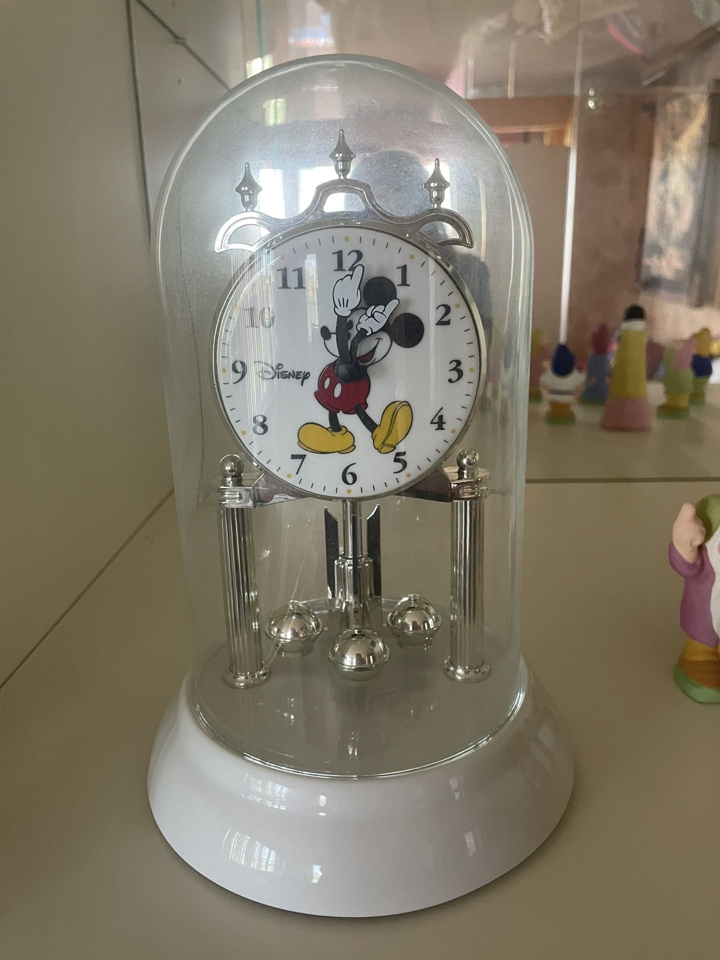 Mickey Mouse Glass Dome Clock