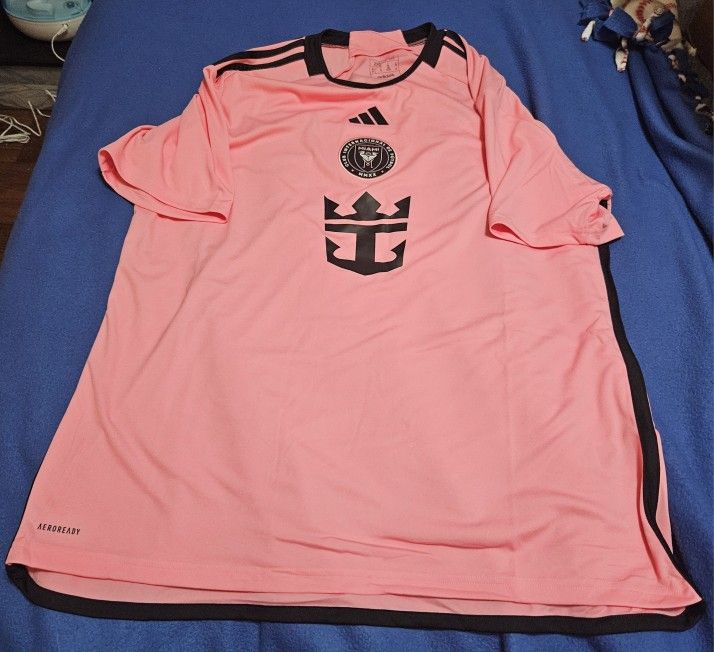 NWT MLS Miami FC Lionel Messi Adidas Jersey, Men's XXL