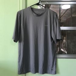 Mens Gray Champions Activewear Shirt