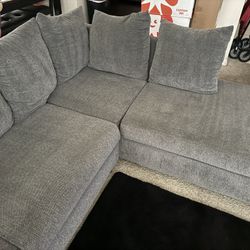 Beautiful Grey Sectional For Sale