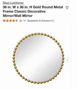 Wall mirror