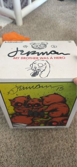 Kidrobot JRpman My Brother Was A Hero Figure