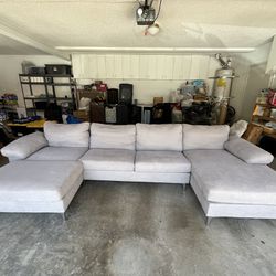 Used Light Grey Couch