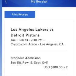 Lakers vs Pistons Tonight! 