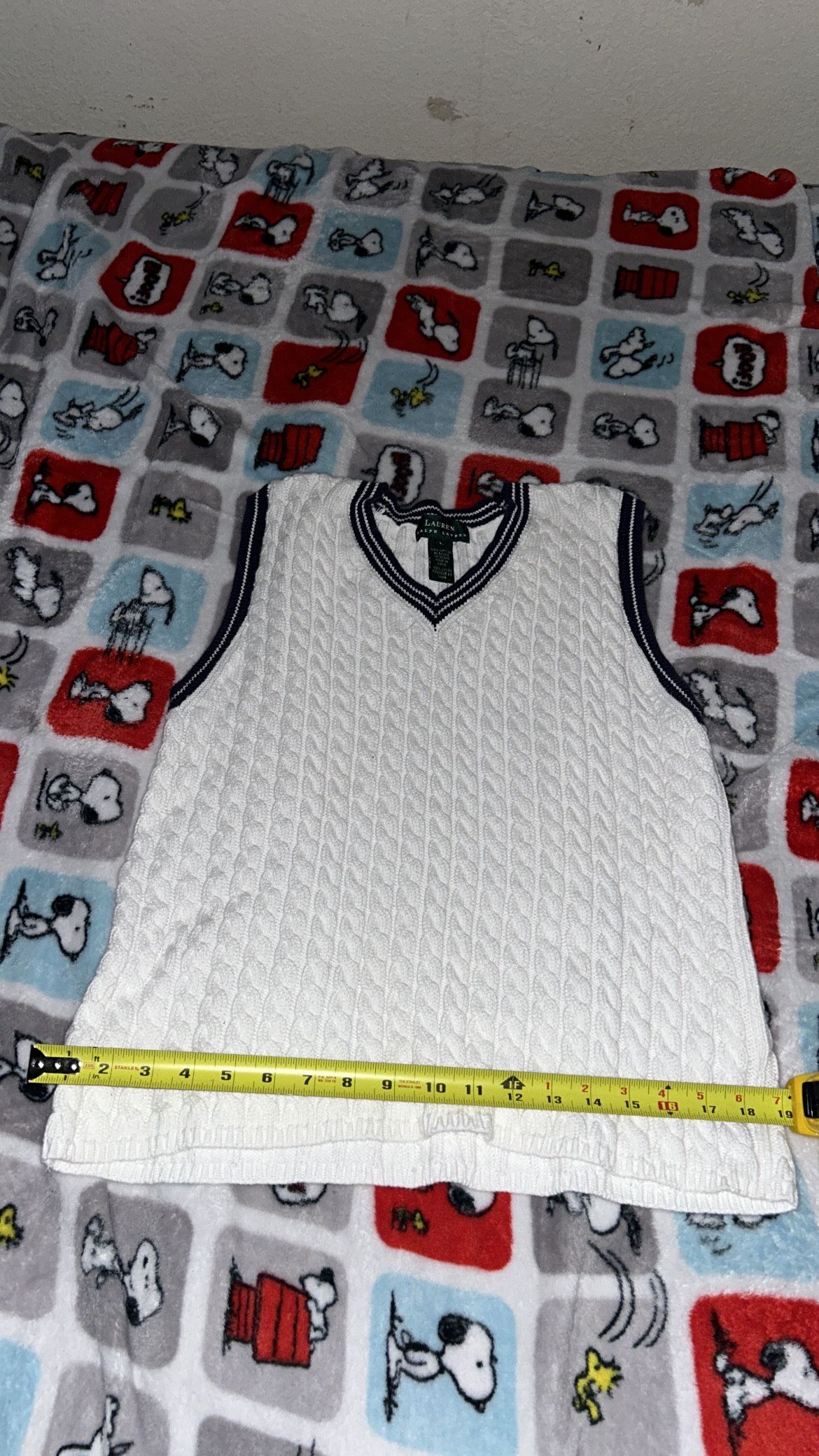 Rare Vintage Ralph Lauren Sweater Knitted Vest $24