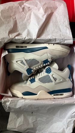 Jordan 4 Military Blue-Size 10