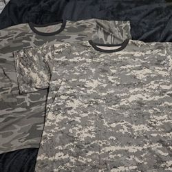 Camouflage Mens Tshirts 
