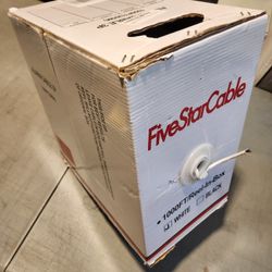 FiveStarCable 22-6 700 Ft 22 AWG 6 Conductors Alarm Security Wire 