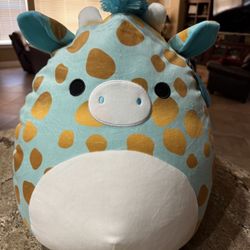 Rare Zelia The Giraffe Squishmallow 20 Inches Like New Condition With Tag