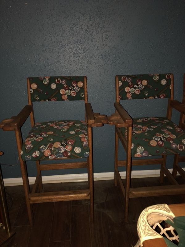 3 Spectator Tall Chairs For Pool Table Room Or Rec In 3 Spectator Tall Chairs For Pool Table Room Or Rec In Clarkston Ga Offerup