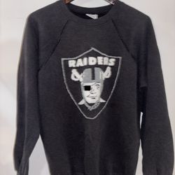 Vintage Hanes Raiders Crewneck Men’s Large