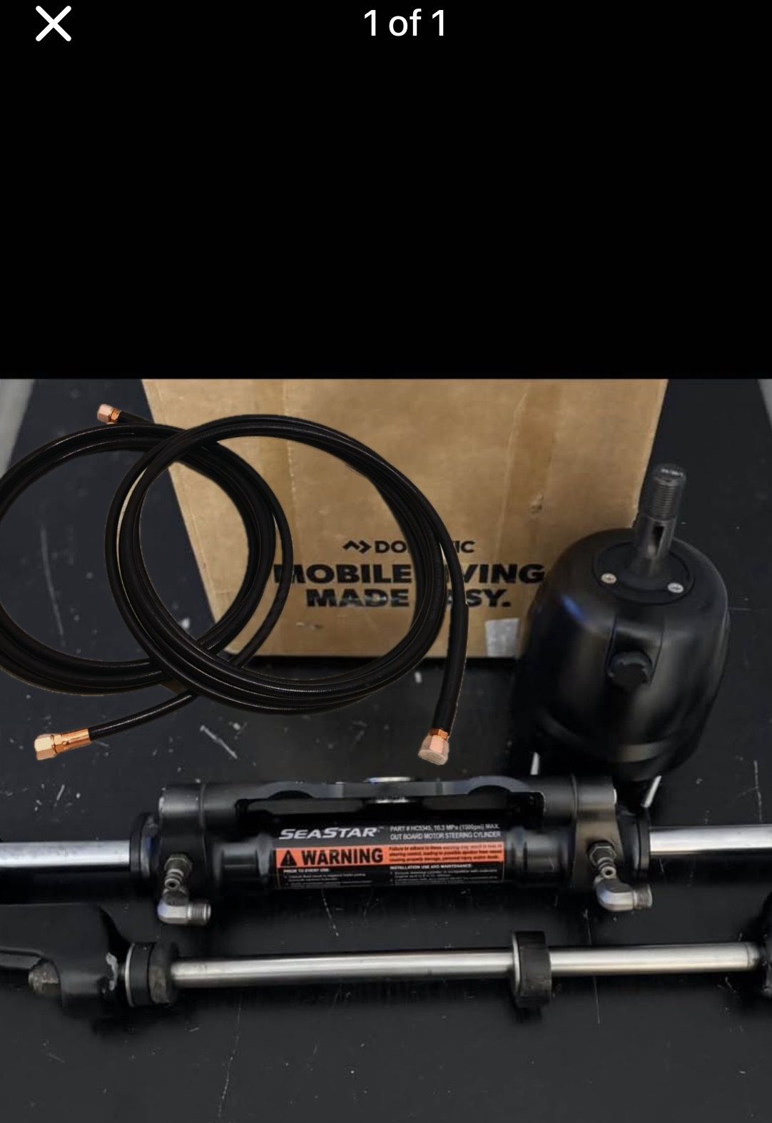 Seastar Hydraulic Steering Kit
