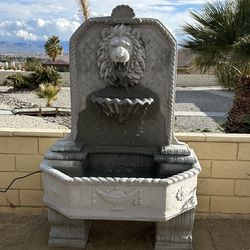 New Water Fountain Made Out Of Cement Perfect Gift 🎁 