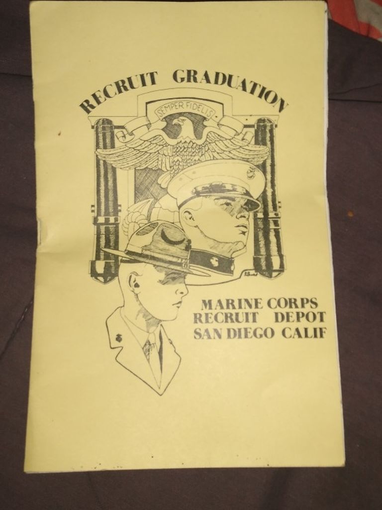 Vintage 28 August 1981 Marine Corps Graduation