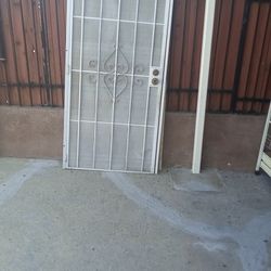 Puertas De Metal Para Casa Reforzada Sencillas Medidas 36 * 80 32 * 80 30 * 80 Este De Los Ángeles
