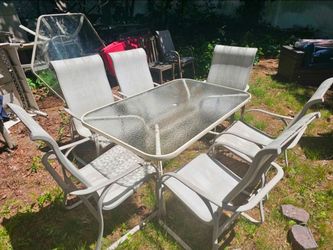 Prices firm.. large patio set