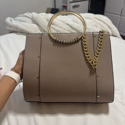 Brown Purse With chain