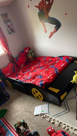 Kids Full Size Car Bed