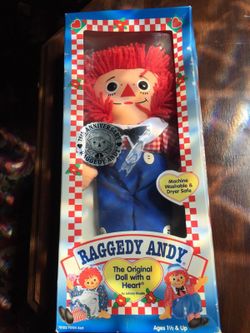 75th Anniversary Raggedy Andy Doll