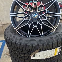 18"new Wheels With New GOODYEAR Wrangler Trail Runner Allterrain Tires For BMW X3 2018-2023 