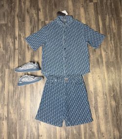 Dior shoes, shorts, and shirt brand new with box and dust cover