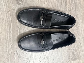 8.5 Men Coach Leather Shoe