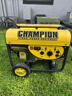 Generator champion 3500