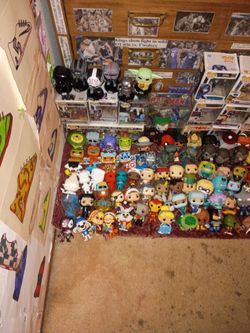 "Funko Pops"....LOTS Of Them...