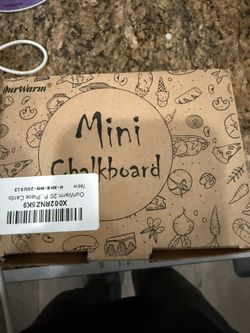 Mini Chalkboard Set