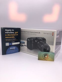 Blackmagic Pocket 4K for limited time only at Downey Camera
