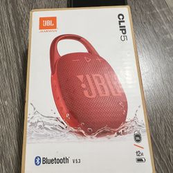 JBL Clip 5 Portable Bluetooth Waterproof Speaker