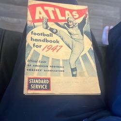 Atlas Football Handbook For 1947