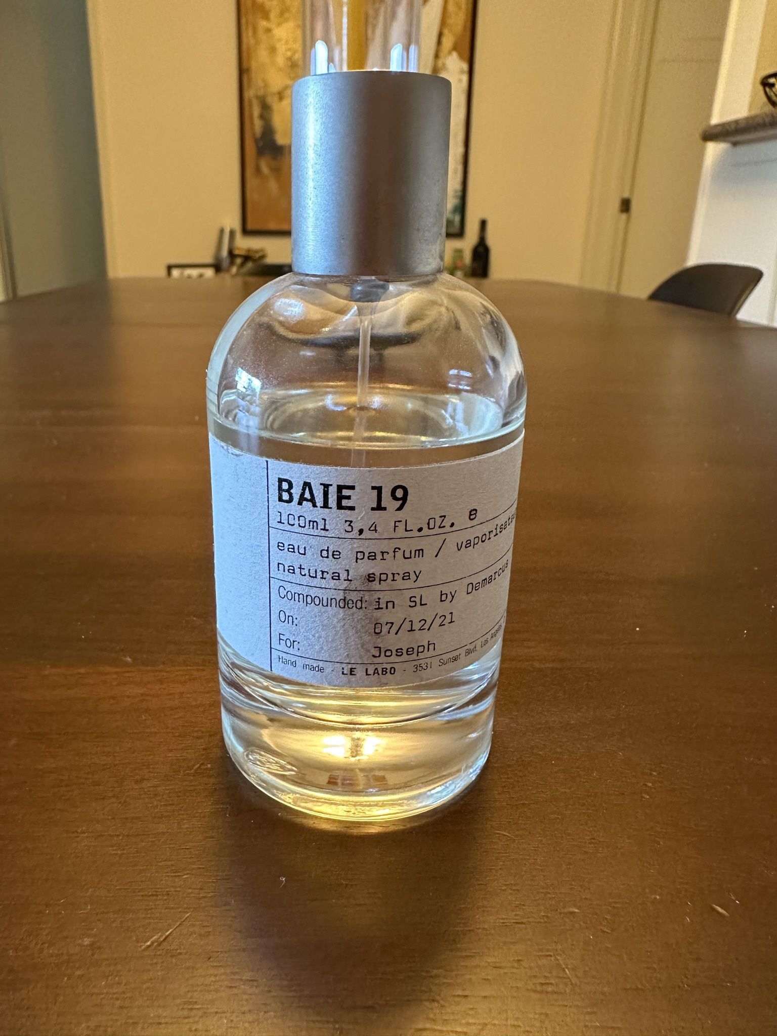LE LABO BAIE 19 オードパルファム 15ml Le Labo Baie 19 Eau de Parfum | Saks Fifth Avenue
