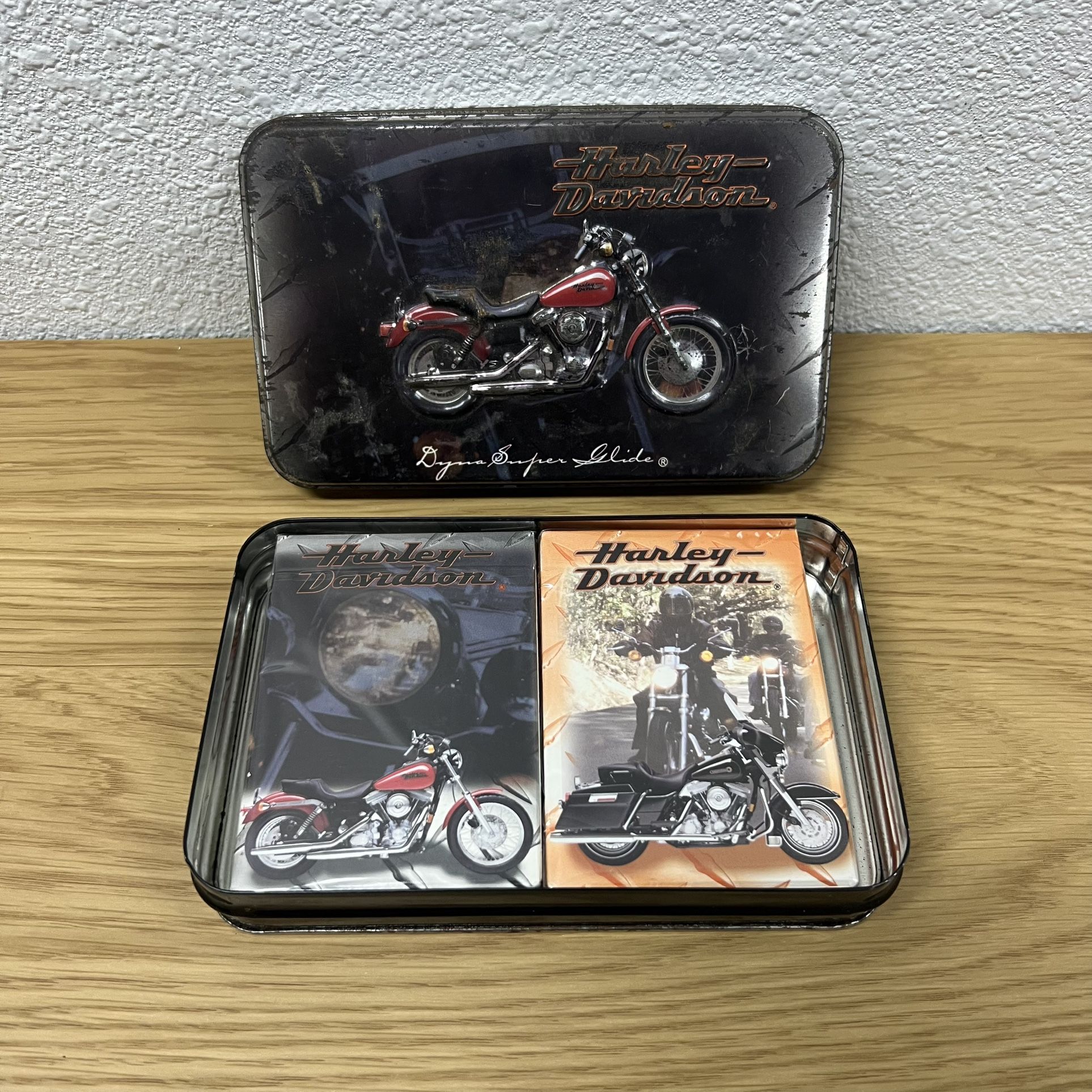 Harley-Davidson Limited Edition Tin with Sealed Playing Cards