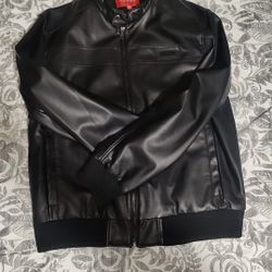Guess' Aaron Faux Leather Jacket (XL)