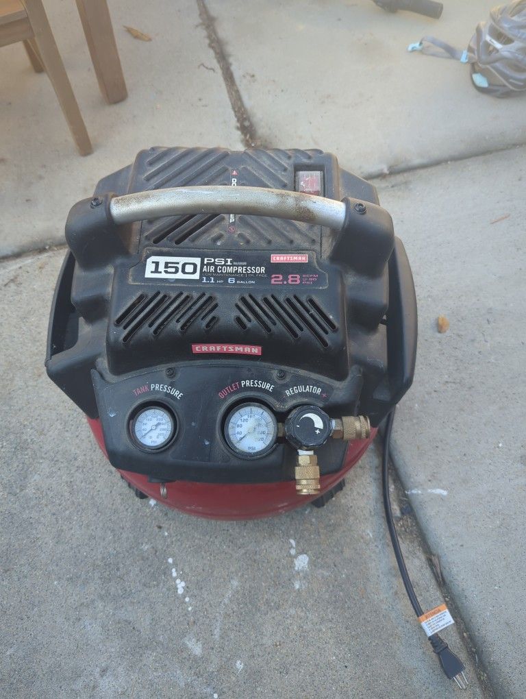 Craftsman Air Compressor 6 Gal