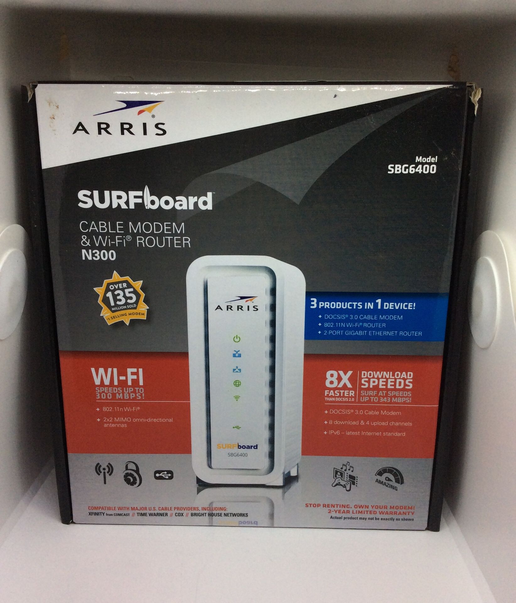 Arris Surfboard Modem Wifi Router SBG6400